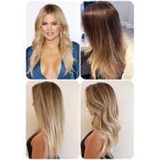 Khloe Kardashian Inspired Blonde Khloe Kardashian Hair Balayage Hair Blonde Hair