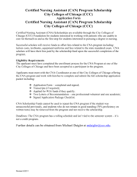 Maybe you would like to learn more about one of these? Certified Nursing Assistant Scholarship