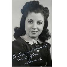 To Lupe and Arnold With love, Sara Photo of Sara who graduated from Lincoln  High School. Lincoln Heights, Los Angeles CA 1941. Photo submission by  @pastelbrigitte who was born in Montebello and