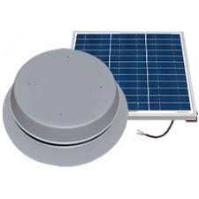 50 Watt Solar Attic Fan By Natural Light Energy Systems