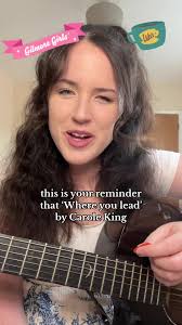 Link in bio if you want to book me to sing this at your wedding😉  #gilmoregirls #VoiceEffects #whereyoulead #caroleking #gilmoregirlstiktok  #starshollow