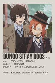 Bungo Stray Dogs By Kellie Anime Films Anime Printables Anime Reccomendations