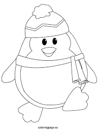 Penguin Coloring Page Penguin Coloring Pages Penguin Coloring Snowman Coloring Pages