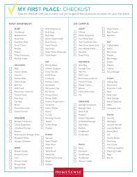 Outdoor Style Scape Homesense Apartment Checklist First Apartment First Place Checklist