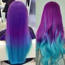 Hair Universe On Instagram Straight Or Curly Which Do You Prefer Inspo Instahair Blue Purple Straightha Mermaid Hair Color Hair Styles Long Hair Styles