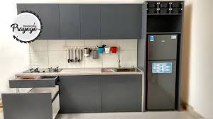 Tempat penyimpanan dengan berbagai jenis kebutuhan. Membuat Kitchen Set Minimalis Modern Part I Built Kitchen Cabinet Youtube