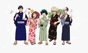 Sunday, the three official my hero academia twitter accounts—one for the anime, one for the manga, and one for the movies—each wrote out a piece of a sentence. Boku No Hero Academia Kimono Hd Png Download Transparent Png Image Pngitem