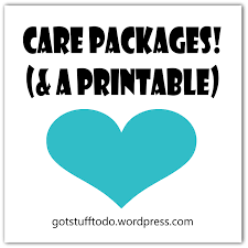 But when you're shopping, always be prepared… to pick go homemade. How To Build A Care Package A Printable Got Stuff To Do