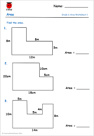 Write the solutions and color the rabbit. Grade 6 Area Worksheets Find The Area Of Compound Shapes