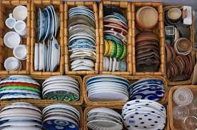 豆皿の収納 こころいろ 365日 お皿 収納 インテリア 収納 収納 アイデア