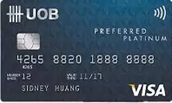 Apply for your first uob card online and receive $150 cash credit when you charge a minimum of $1,500 worth of transactions to that principal credit card within 30 days of approval (until 31 may 2021). Uob Preferred Platinum Visa Card Review Benefits