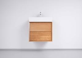 Kabinette modellieren glänzende oder mattende mit fach oder tür, mit einem oder zwei wannen für komfort von allem zu hause. Gaste Bad Set Eiche Massiv Weiss Glanz 60cm One Bath