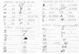 Classe Prima Schede Sillabe Da Maestra Elena Frasi Suono Pz Da Maestra Lucia Verifica L T Ma Insegnamento Della Scrittura Giochi Di Lettura Sillaba