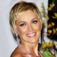 Sharon Stone S Changing Looks Sharon Stone Short Hair Sharon Stone Hairstyles Short Hair Styles