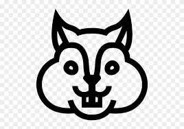 A blog is about how to draw easy drawings, you can learn step by step with our tutorials, it provides easy things to draw because anyone can learn. Front Frontal Animal Head Face Squirrel Outline Squirrel Face Drawing Easy Free Transparent Png Clipart Images Download