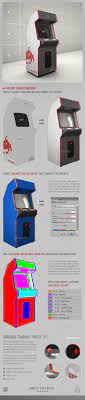Download Retro Gaming Arcade Cabinet Mockup Template Photoshop Template Design Mockup Template Arcade Stick
