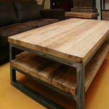 salontafel oud eiken industrieel 1 furniture coffee table home decor
