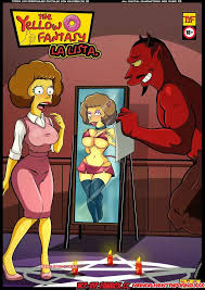Porno comic único de The Simpsons - El elenco como nunca antes