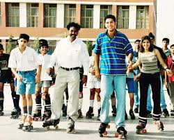 How about a #throwback to my roller skating days when I wore them after playing for India 🇮🇳 🛼 #ThisIsHowIRoll fyi spot @zove03