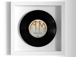 Came in a cardboard mailer containing the record in cellophane sleeve and a card with instructions for ordering other records in the series. Chris De Burgh Spanish Train Framed 7 Vinyl Record