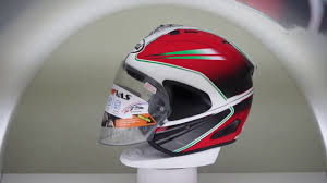 Arai Sz R Vas Wedge Red Jet Helmet Youtube