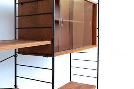 String ära regalsystem wand regal kunststoff vintage mid century 60er anfang70er. Teak Regalsystem Von Whb Designklassiker Berlin