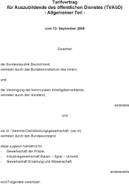 So auch bei den tarifverträgen. Tarifvertrag Fur Auszubildende Des Offentlichen Dienstes Tvaod Allgemeiner Teil Pdf Kostenfreier Download