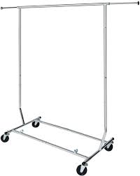 The entire clothing rack folds down to 5 in height, making it very easy to store anywhere when not being used. Amazon Com Need A Rack Collapsible Clothing Rack Commercial Grade Home Kitchen