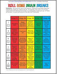 5 Free Brain Break Printables Your Therapy Source Brain Breaks Fun Brain Breaks Brain Break Activities