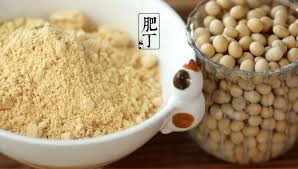 自製黃豆粉超簡單古早黃豆棒軟糖how to make roasted soybean powder soy flour kinako 肥丁手工坊 chinese cookies cooking and baking good food