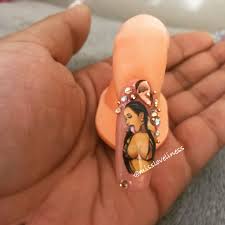 Nail Art Design Cardi B Art Acrylic Cardi B Nails Camo Nails Cute Acrylic Nails