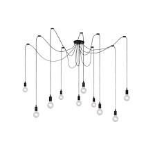 Luminaire Cuisine Spider Suspension Ampoules Ampoules Suspendues Luminaire