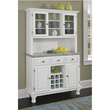 Some people have mentioned that hutches have been going out of style, well not at the cutter's edge! White Kitchen Buffet Hutch Novocom Top