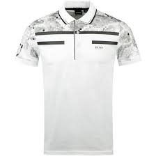 Black And White Polo Shirt Design Hugo Boss Paddy Mk Black Polo Shirt Trendygolfusa Com Cool Shirt Designs Polo Shirt White Polo Shirt