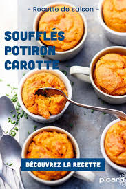 Recette Souffle Potiron Carotte Mais A La Mimolette Et Ciboulette Picard Recette Potiron Recette Picard Recette