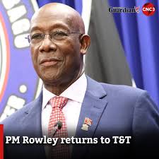 Prime Minister Dr. Keith Rowley has returned to the country after a trip  abroad for his annual medical check-up. Read more:  https://www.cnc3.co.tt/pm-rowley-returns-to-tt/
