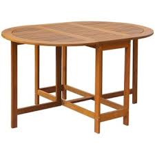 Le bois est une matière de charme et esthétique, qu'on peut retrouvez des conseils pour savoir choisir votre table de jardin en bois et découvrez les avantages d'acheter un. Vidaxl Table A Abattants D Exterieur Table De Jardin Ovale Bois D Acacia Mobilier De Jardin Achat Prix Fnac
