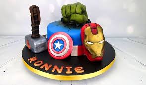 Marvels captain america birthday cake by your hunny's bakery. Cake Designs For Boys Avengers