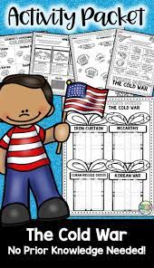 Cold War Activity Packet Ss5h5 Ss5h5a Ss5h5b Ss5h5c Ss5h5d Cold War Military Cold War War
