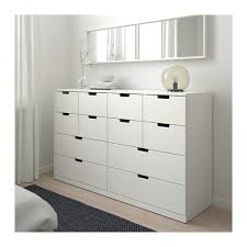 Nordli Komoda S 12 Ladica Bijela 160x99 Cm Ikea 160x99 Bijela Ikea Komoda Ladica Nord In 2020 White Bookcase Bedroom Chest Of Drawers Dresser Decor Bedroom