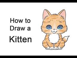 Free step by step easy drawing lessons, you can learn from our online video tutorials and draw your favorite characters in minutes. How To Draw A Cartoon Kitten Youtube