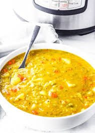 Instant Pot Vegan Split Pea Soup Recipe Yummly Recipe Vegan Split Pea Soup Split Pea Soup Recipe Vegan Instant Pot Recipes