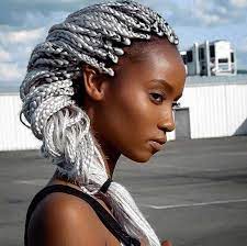 35 Awesome Box Braids Hairstyles You Simply Must Try Fashionisers C Box Braids Hairstyles Box Braids Updo Hair Styles