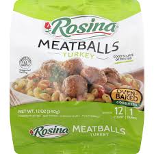 Rosina Meatballs Turkey 12 Oz Instacart