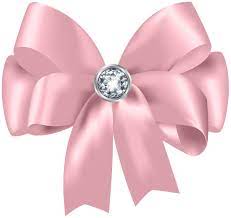 Beautiful Pink Bow With Diamond Png Clip Art In 2020 Clip Art Pink Bow Beautiful Pink