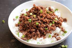 Korean Beef And Rice Recipe Recipe Korean Beef And Rice Recipe Korean Beef Beef Recipes