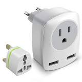 Amazon.com : European Travel Plug Adapter, The US to Europe ...