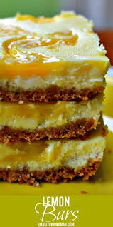 Lemon Cheesecake Bars Recipe Lemon Cheesecake Bars Desserts Lemon Recipes