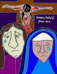Capuchin Franciscan Vocations Ireland: Seven Last Words: "Woman, behold  your son . . . behold your mother"