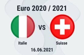 Le convertisseur franc suisse et euro est à jour avec des taux de change du 8 juin 2021. Pronostic Italie Suisse Cotes Paris Euro 16 06 21